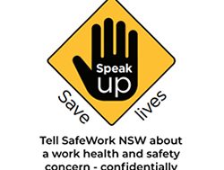 SafeWork’s speak up system to save lives