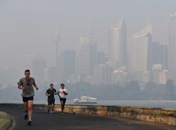 Air quality warnings continue