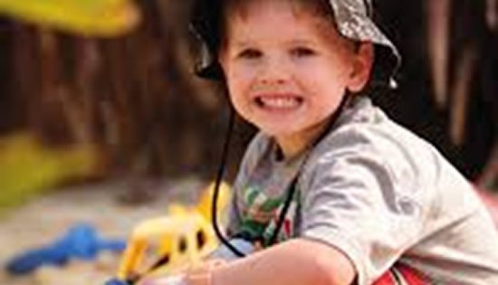 Three-year-old kinder kicks off