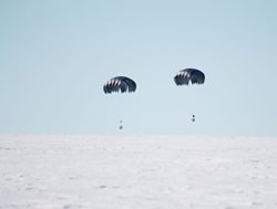 Antarctic parachute drop opens new capability