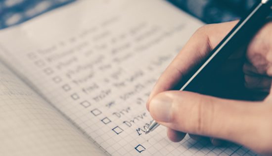 Make a list: Checking off your career milestones
