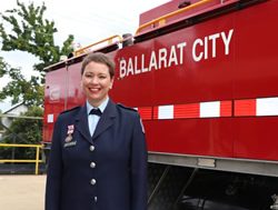 Female head for Ballarat fire brigade