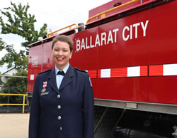 Female head for Ballarat fire brigade