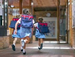 School closures on the board