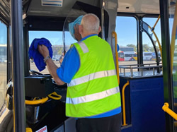 Transport ramps up cleanliness