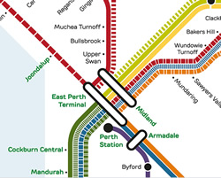 Public transport feels the brakes