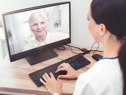 Telehealth busy as faces face off
