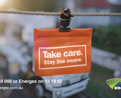 Powerline warning to tree trimmers