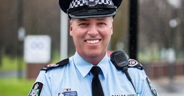Policeman’s lot happy – for the moment