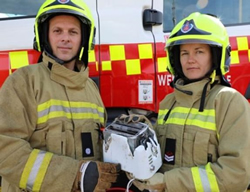 Firefighters turn heat on Open Week