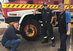 Fire trucks tested in all-terrain trial