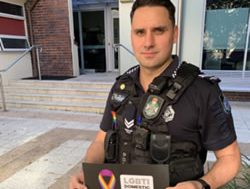 Police coach LGBTI+ on domestic violence