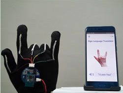 Signs of change: Glove to translate ASL