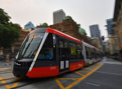 Road users warned of tram track danger