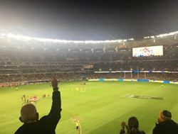 AFL crowds to make a mark