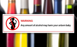 Alcohol warning for pregnant women