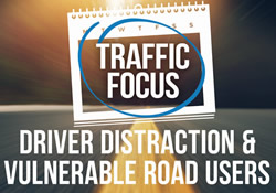 Police catch attention of distracted drivers