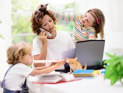 Coping with kids: Six ways to manage interruptions