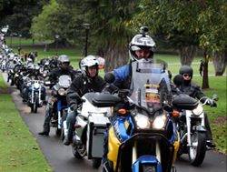 Police ride for fallen colleagues