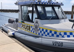 New water police vessels hit the waves