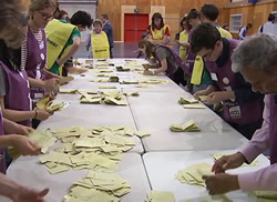 Postal votes collected as deadline looms