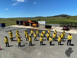 Rural Fire Service 48 recruits hotter