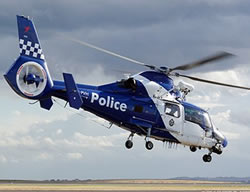 Police in the air as Wing Unit takes off