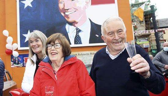 Irish eyes smile over a Biden Presidency