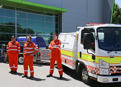 ACTSES adds big truck to its flood fleet