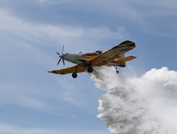 Bushfire aircraft arrive for plane sailing