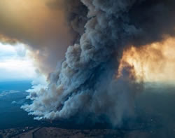 Burning questions: Wildfire smoke cools climate