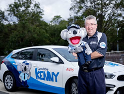 Constable Kenny Koala returns to duty