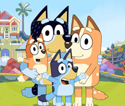 Red letter day for Bluey and the ABC