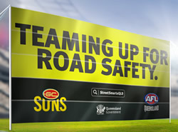 Suns to shine light on road safety