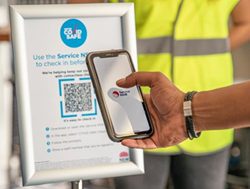 Check-in app checks its own records