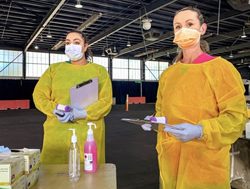 Pandemic first responders honoured