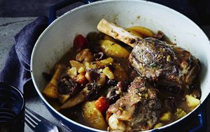 Ligurian Lamb Shanks