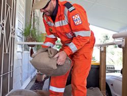 Sandbag skills stack up against weather