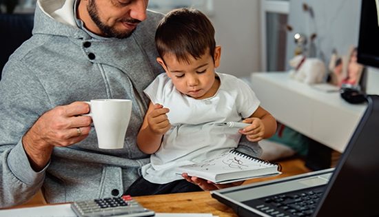 Home workers easy to leave door open