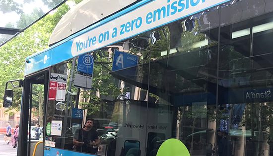 Transport bus fleet to switch electrical