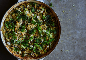Syrian-inspired orzo