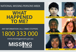 Missing persons’ week a key to solve losses