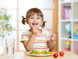 Healthy eating on menu for healthy children