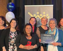 DHS recognised at Child Protection Awards