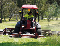 City mowing program springs into action