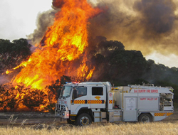 New track technology to boost bushfire fighting