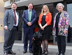 New Justice Dog enjoys paws in proceedings