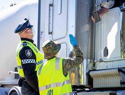 Police welcome soldiers to work on-spot