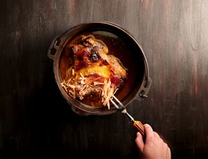 Mojo-braised Pulled Pork