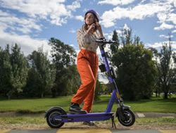 E-scooters skip up for a rollout